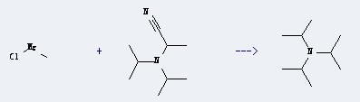 2-Propanamine,N,N-bis(1-methylethyl)- can be prepared by a-Diisopropylaminopropionitril and methylmagnesium chloride